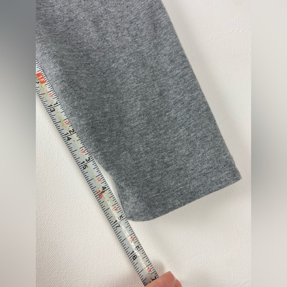 Belle Sky Gray Jersey Long Sleeve Maternity Dress Sz 1X (sku 191) - Picture 6 of 13